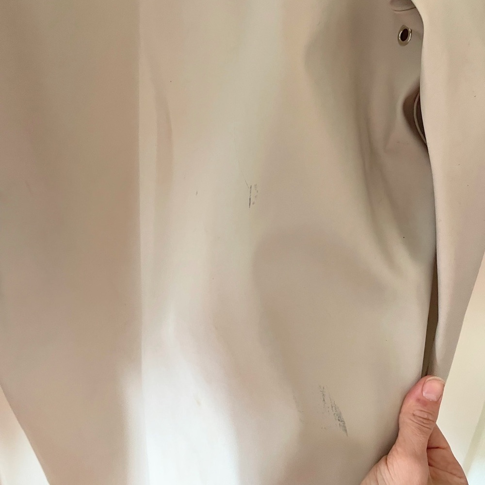 Stutterheim Cream Raincoat - Picture 3 of 5